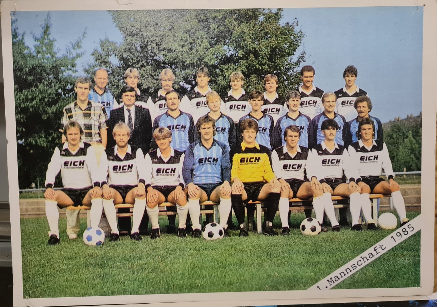 1. Mannschaft 1985